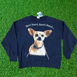 Vintage 90s Taco Bell Chihuahua Crewneck